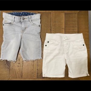 Toddler girl denim shorts bundle